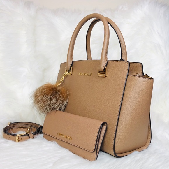 3PCS Michael Kors Selma Satchel Wallet Charms - Picture 2 of 8